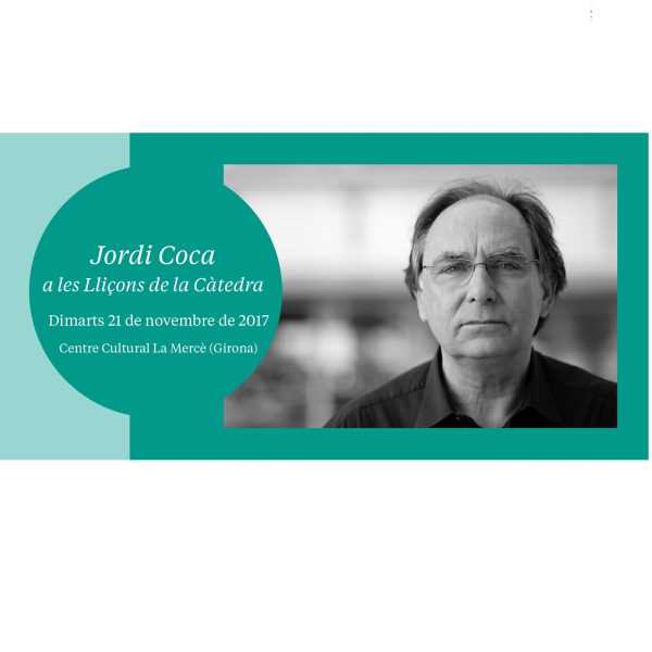 Jordi Coca a les Lliçons de la Càtedra