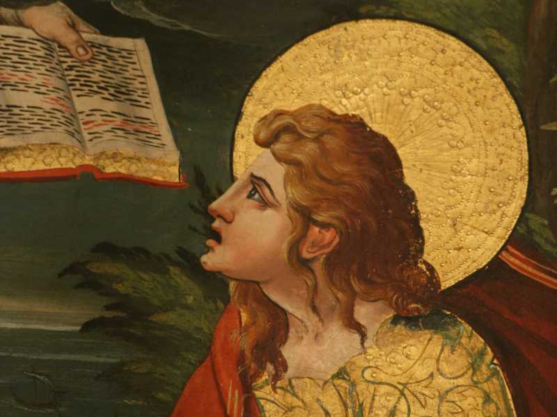 Detall d'una obra de la parròquia de Canillo inclosa al catàleg
