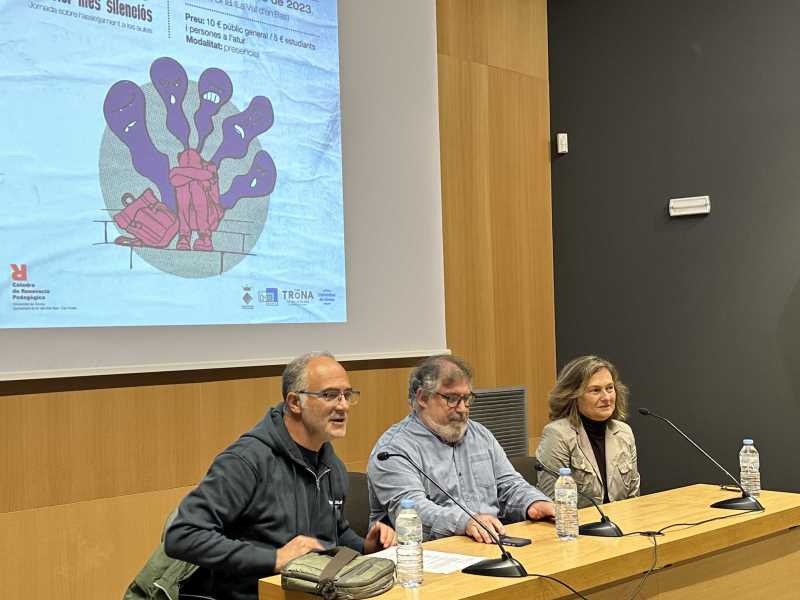 Jordi Feu, Lluís Amat i Sílvia Llach inauguren la Jornada
