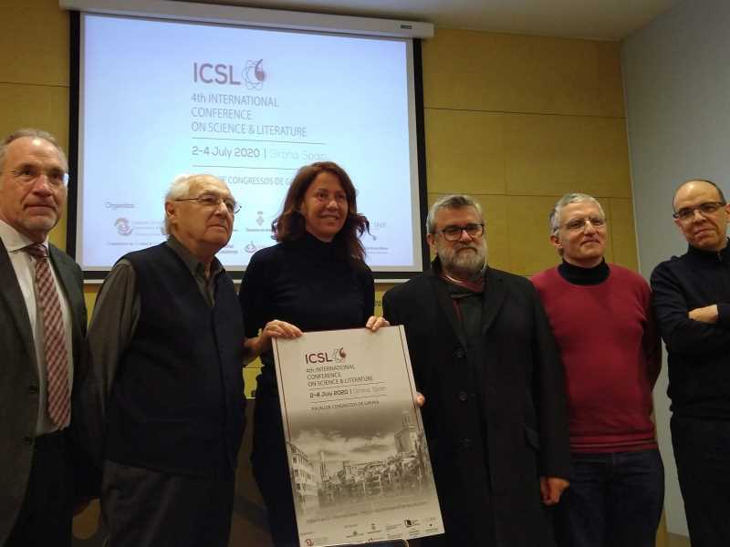 Presentació del congrés a l'Ajuntament de Girona