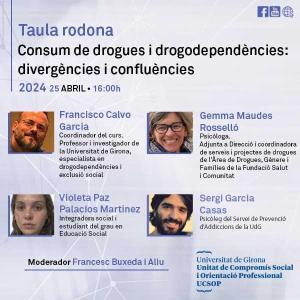 Taula rodona: Consum de drogues i drogodependències: divergències i confluències
