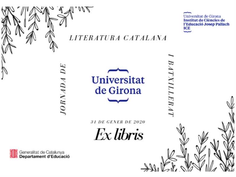 Ex-libris, jornada de literatura catalana i batxillerat