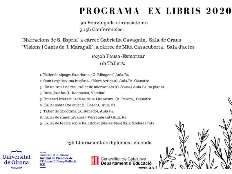 Programa Ex Libris 2020