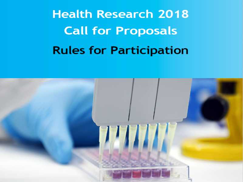 La Caixa Health Research Call for Proposals 2018