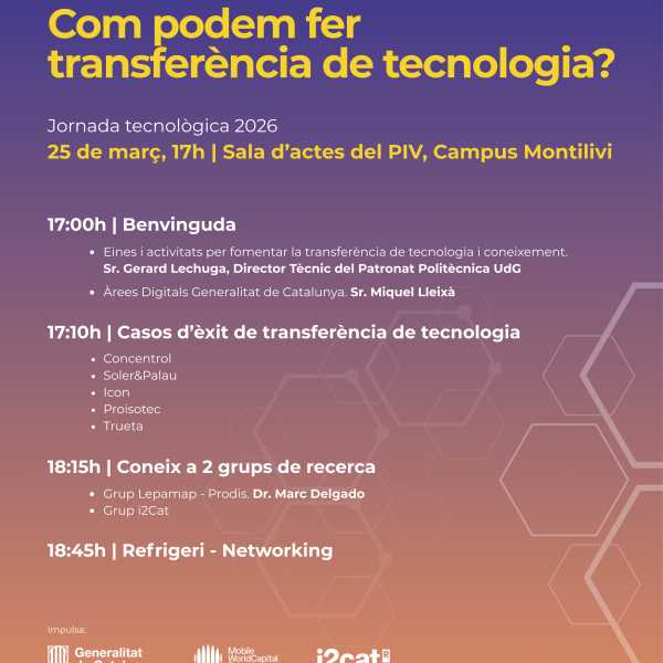 Com podem fer transferència de tecnologia