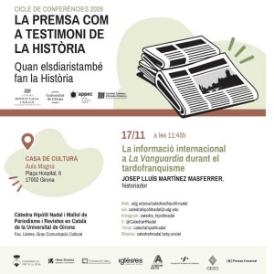 Cartell: La informació internacional a La Vanguardia durant el tardofranquisme