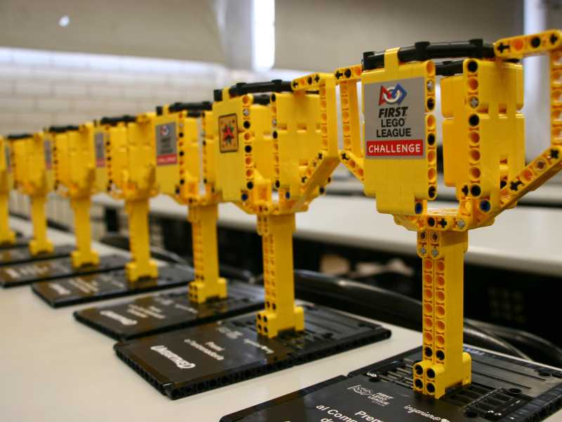 Trofeus de la FIRST Lego League de Girona