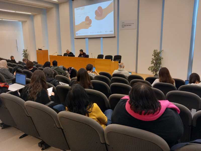 Presentation of the COUNTER HATE project at the Faculty of Law at the University of Girona