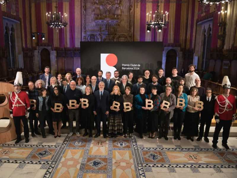 Guardonats dels Premis Ciutat de Barcelona 2024