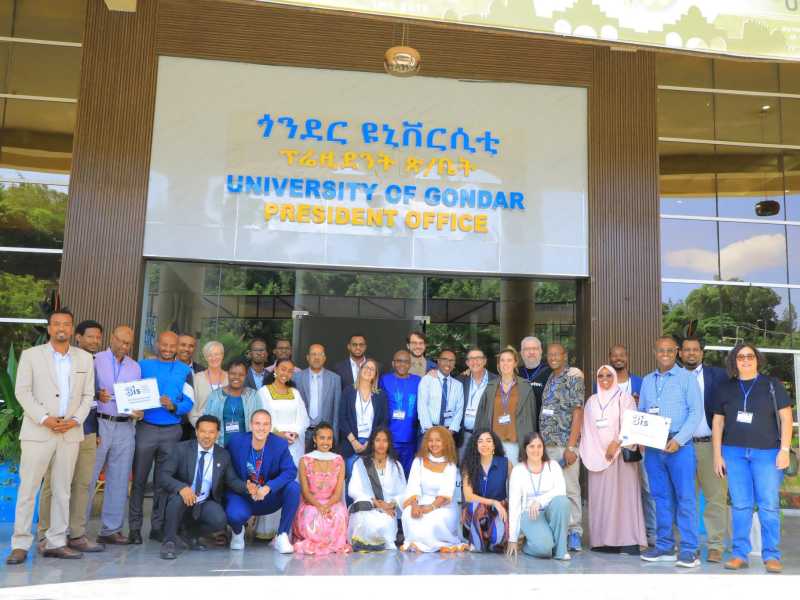 Imatge de la cloenda del projecte celebrada a Gondar, a Etiòpia