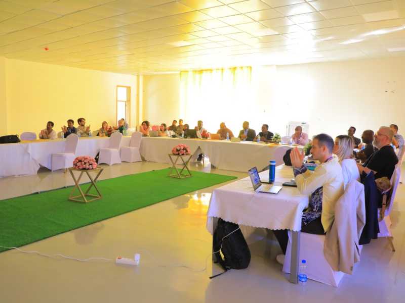 Imatge de la cloenda del projecte celebrada a Gondar, a Etiòpia