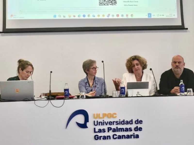 Sílvia Lloveras, cap de la UCSOP, durant les XXIV Jornadas de Crue-Internacionalización y Cooperación