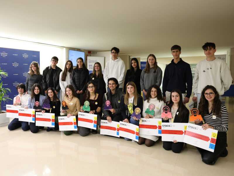 Foto dels finalistes del CRACS 2025