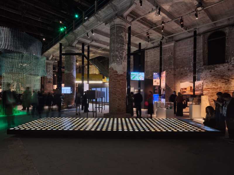 Fotografia del projecte presentat a la Biennal de Venècia per la UdG i la UPC. Adrià Goula.