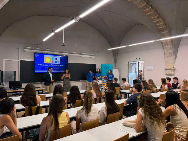 Benvinguda i presentació del Campus PreBAT