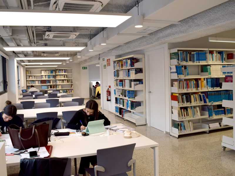 Imatge de la Biblioteca del campus Centre