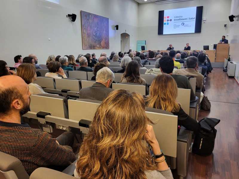 Acte de presentació de la Càtedra Envelliment i salut a la Universitat de Girona