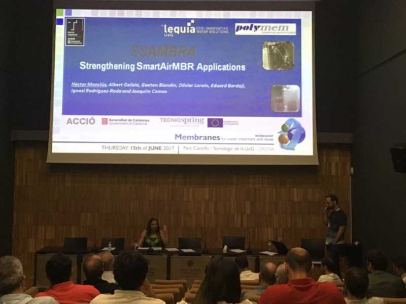 Workshop “Membranes for water treatment and reuse”