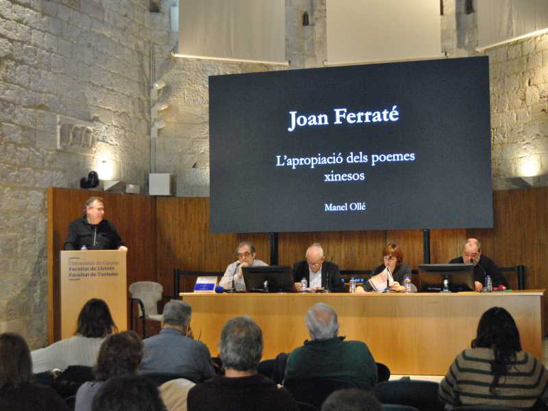 Taula rodona de l'acte Joan Ferraté: cent anys