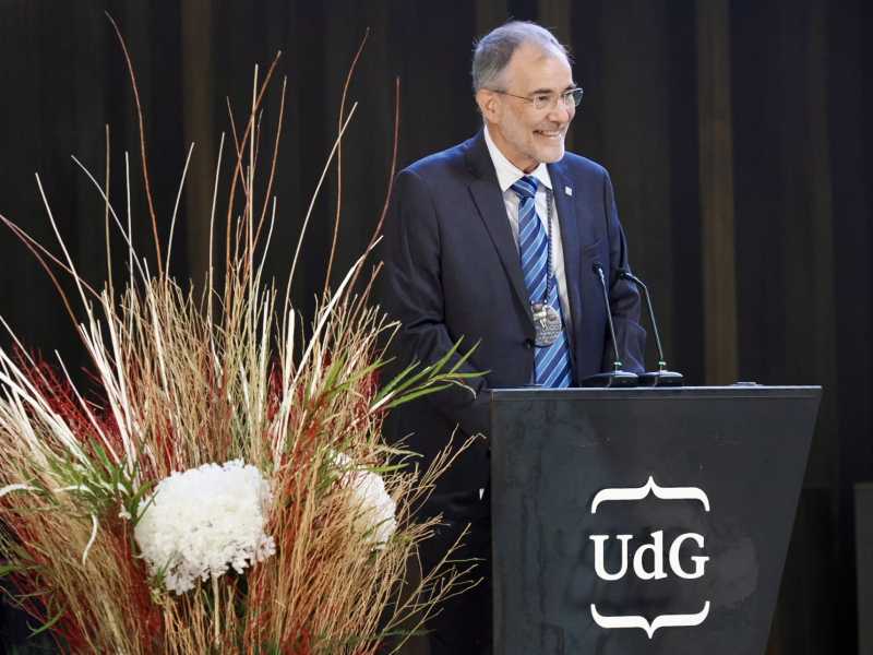 El rector de la UdG, Josep Calbó, inaugura el curs acadèmic 2026-2027