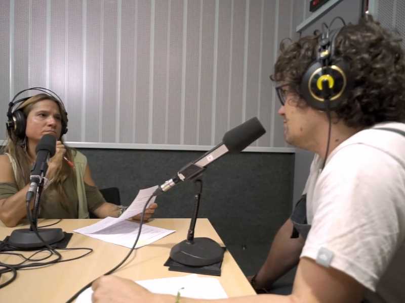Entrevista del primer pòdcast de la col·lecció
