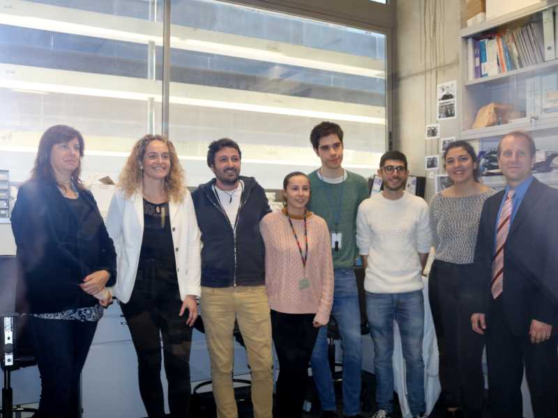 Equip de recerca multidisciplinari amb científics del camp de l