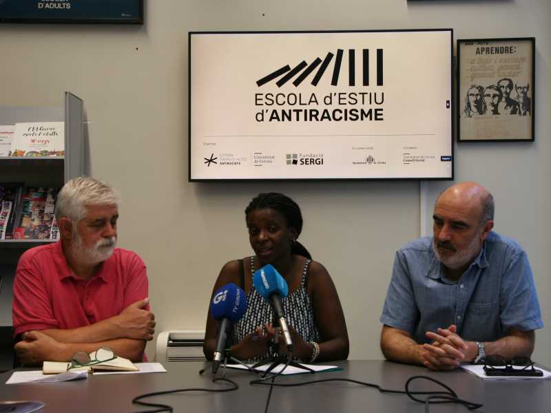 Albert Quintana, Amy Sabaly Balde i Carles Serra presenten la 2a edició de l