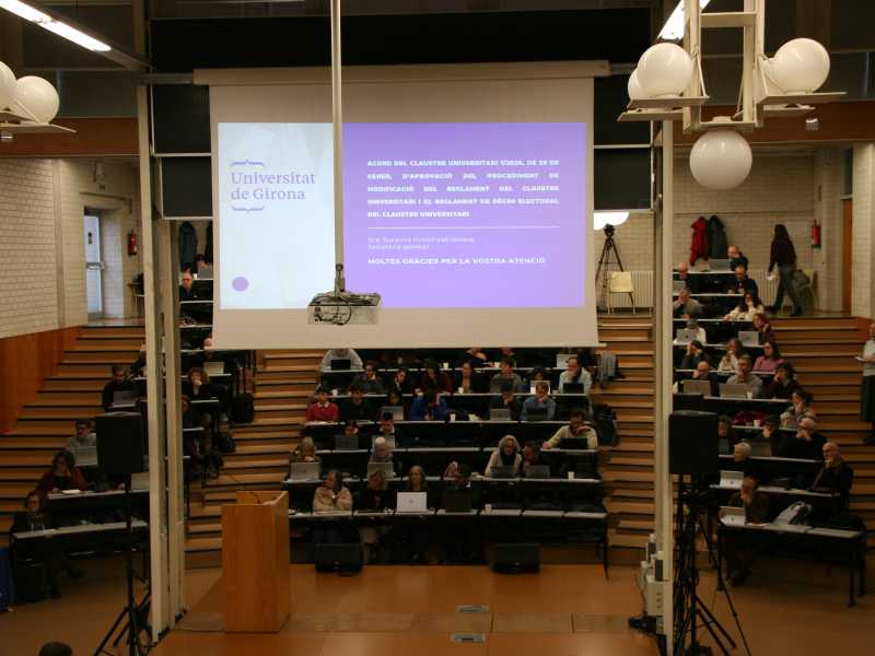 Claustre universitari sessió constitutiva