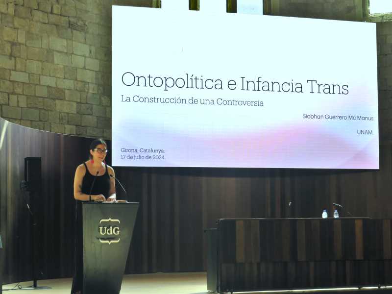 Conferència inaugural a càrrec de Siobhan Guerrero Mc Manus