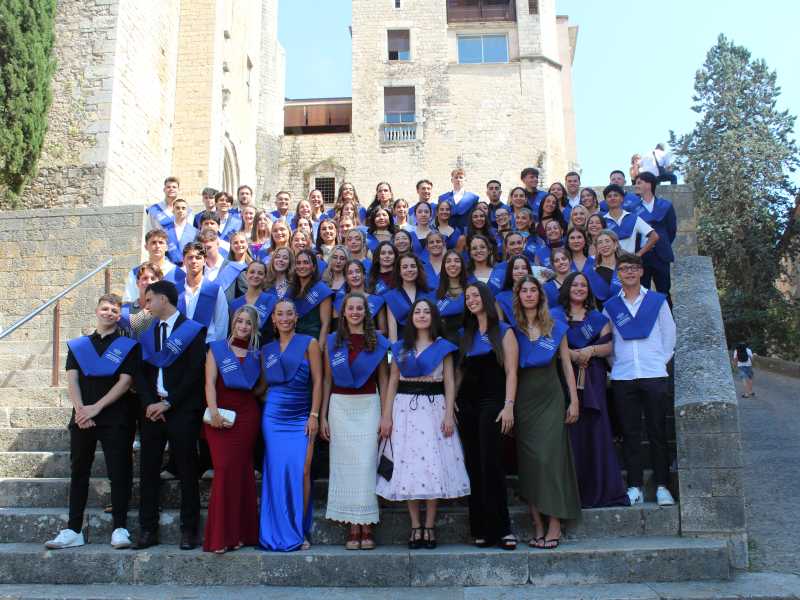 Imatge de la graduació de la Facultat d
