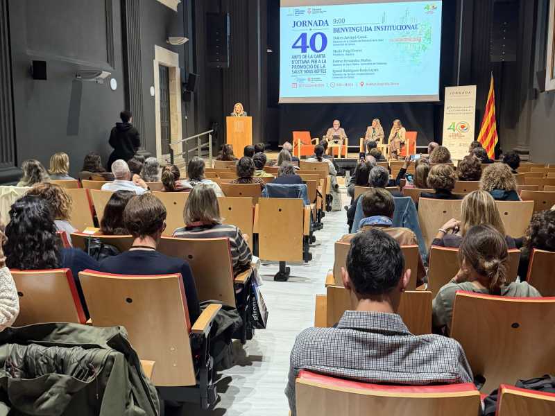 La Jornada ha tingut lloc a l'Auditori Josep Irla de la seu del Govern de la Generalitat a Girona