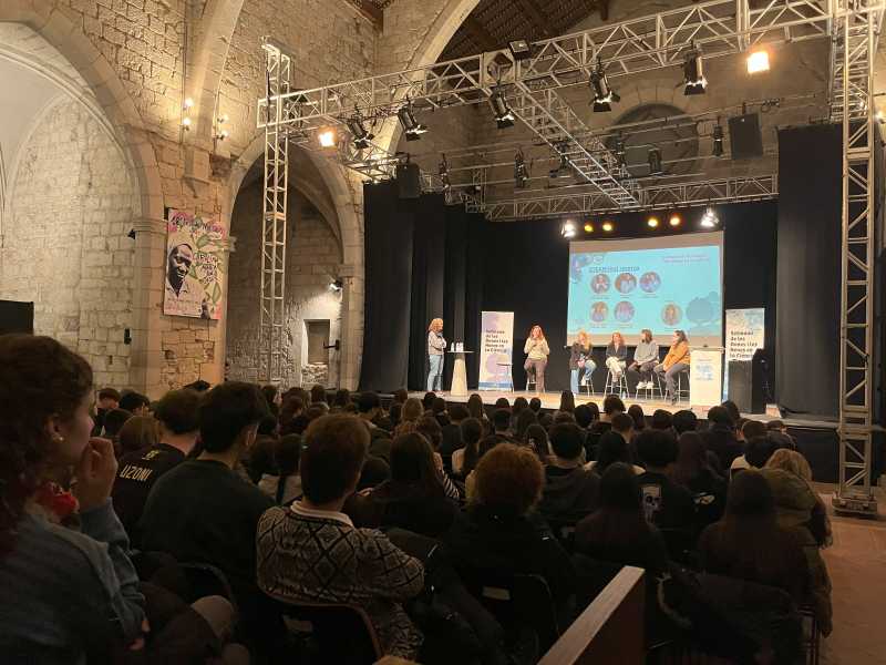 Imatge de la Jornada de Vocacions Científiques en el Marc de la Setmana de les Dones i les Nenes en la Ciència 2025