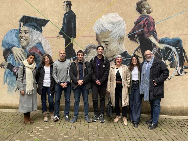 Participants de la Jornada contra l'Abandonament Escolar