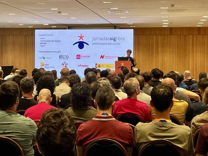 Imatge de les XVIII Jornades SIG Lliure