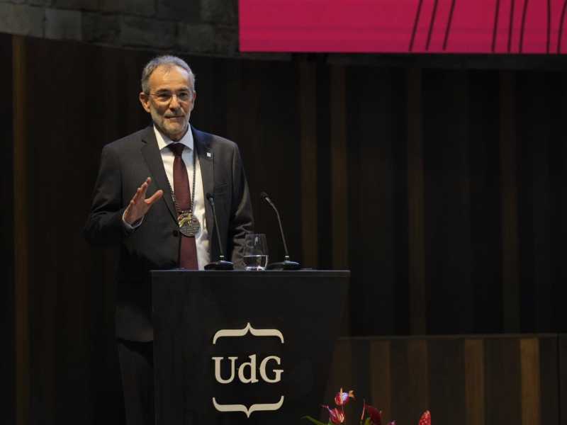 Josep Calbó, nou rector de la UdG