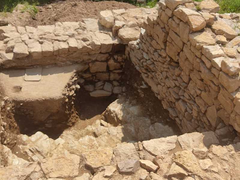 Imatge de les excavacions arqueològiques de Sant Julià de Ramis