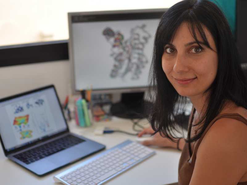 La investigadora de l'Institut de Química Computacional i Catàlisi (IQCC) de la Universitat de Girona (UdG) Sílvia Osuna