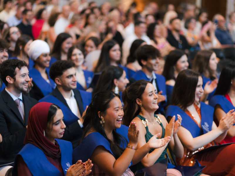 Imatge de la graduació de la Facultat de Ciències