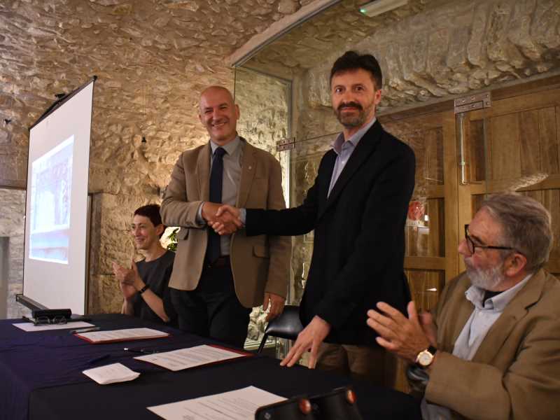 El rector Quim Salvi i l