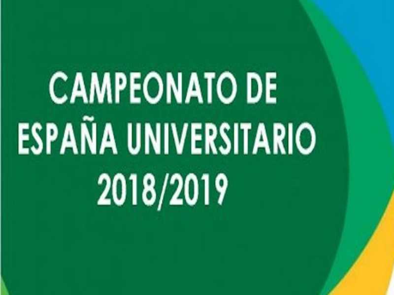 Cartell Campionats Espanya Universitaris