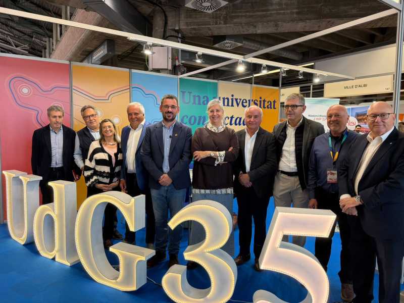 Imatge de l'estand de la UdG
