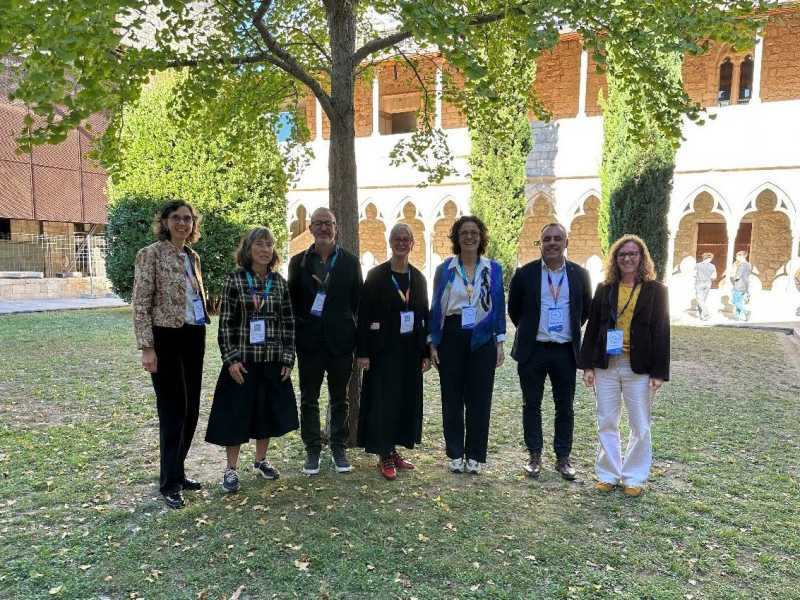 A la imatge: representants de les universitats membres de l’Aliança ACROSS participants al congrés TEIN.