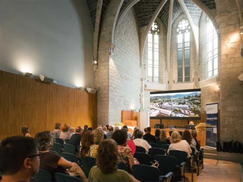 Fotografia dels Premis Alumni de la UdG