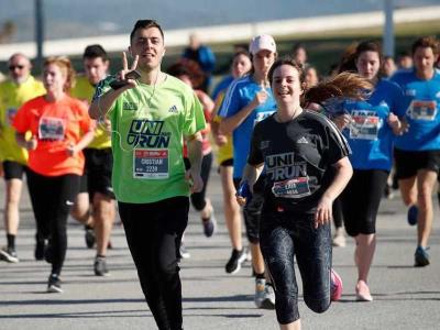 Una imatge de la cursa UNIRUN de l'any passat.