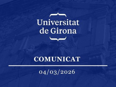Comunicat institucional UdG