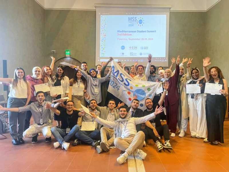 Representants de les universitats dels països mediterranis al Mediterranean Student Summit