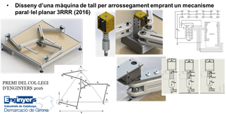 Disseny d'una màquina de tall per arrossegament