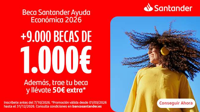 Beca Santander Ayuda Economica