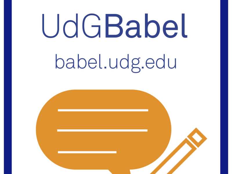UdGBabel, portal de recursos lingüístics de la UdG