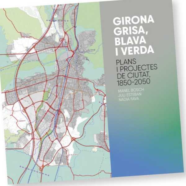 Girona grisa, blava i verda